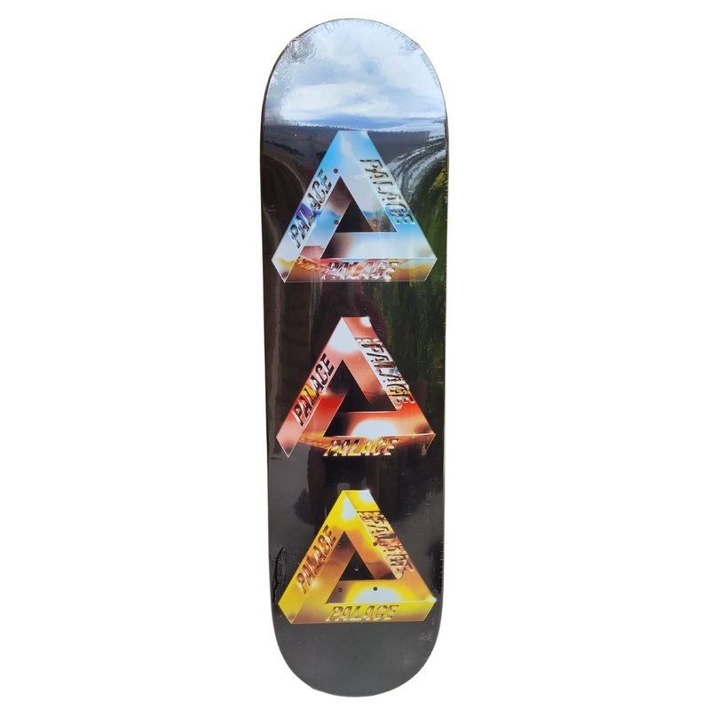 Palace Chrome Tri-Ferg 8.125″ skateboard deck 8.125