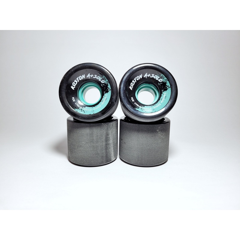 Black Koston A+ Longboard/Cruiser Wheels