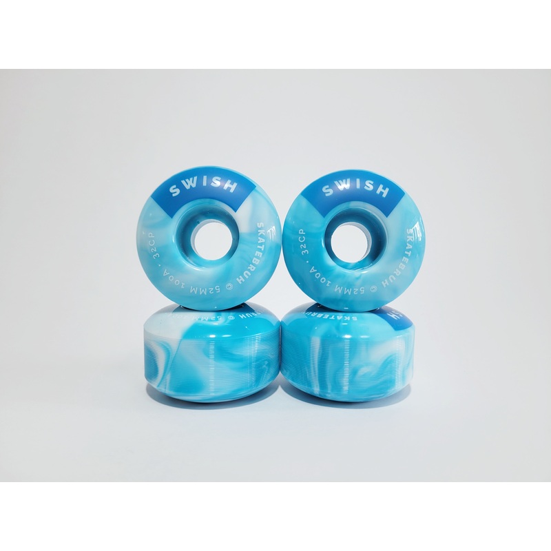Skatebruh 52mm Sea Foam Swish Skateboard Wheels 52mm
