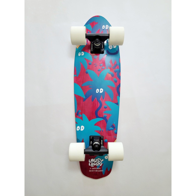 Inpeddo X Lousy Livin Palm eyes Cruiser Board 7.5