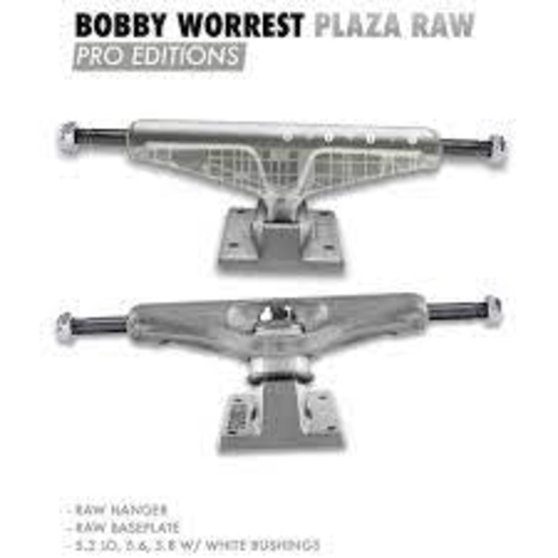 Venture a Bobby Worrest Pro Plaze Raw Trucks **set of 2** 5.2 LO