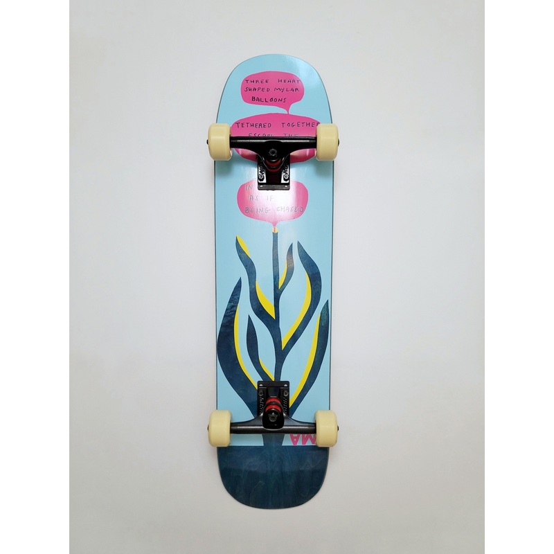 UMA ‘Premature Permaculture’ Skateboard Yes please! SKATEBRUH 54MM 101A PARAGON AF 8.0