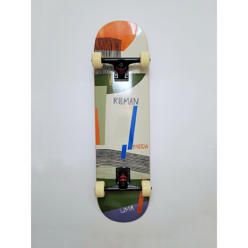 UMA ‘Undercurrent Roman’ Skateboard Yes please! SKATEBRUH 54MM 101A PARAGON AF 8.25