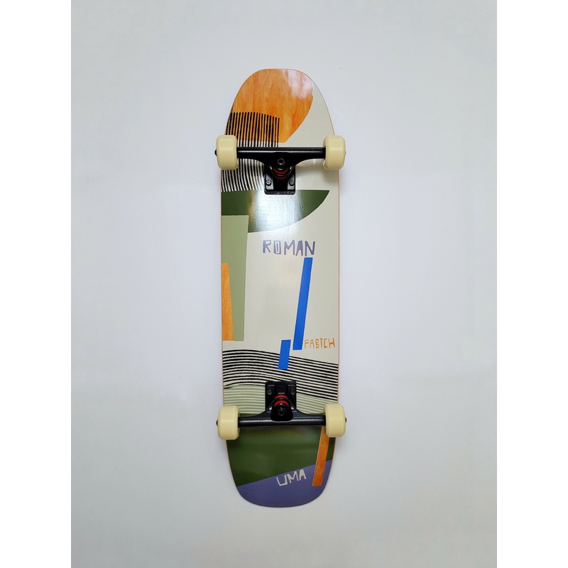 UMA Undercurrent Roman Skateboard Yes please! SKATEBRUH 54MM 101A PARAGON AF 8.5