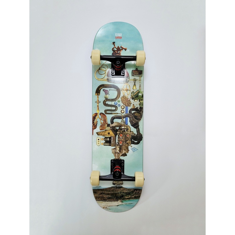 UMA ‘Instrument Evan’ skateboard Yes please! SKATEBRUH 54MM 101A PARAGON AF 8.25