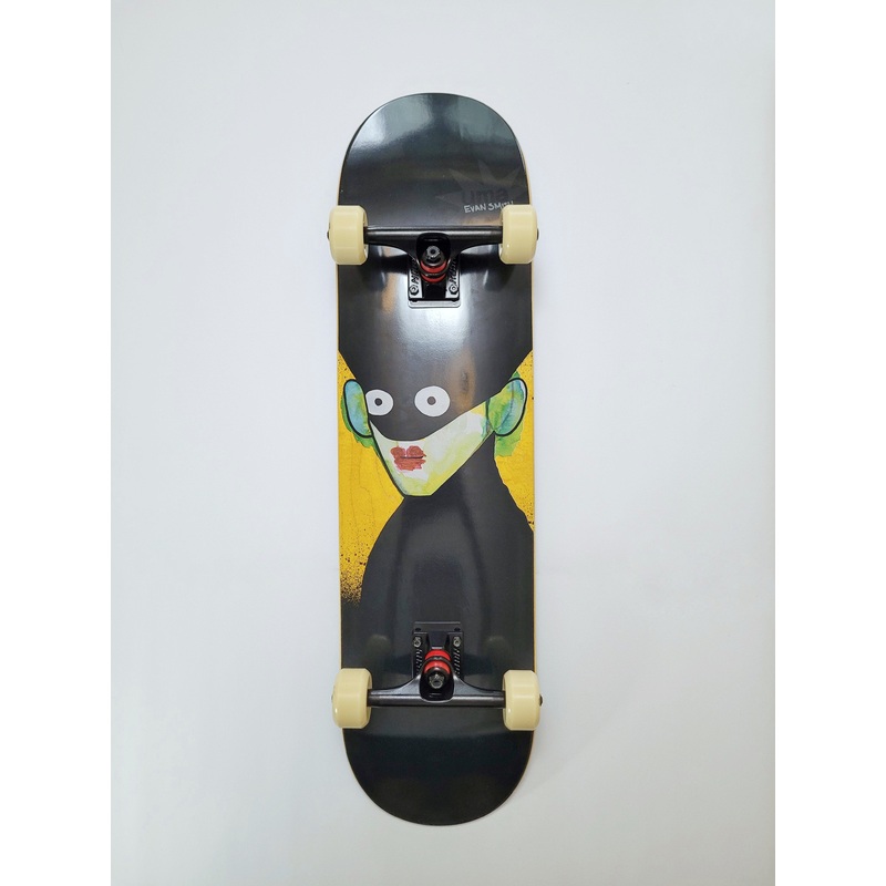 UMA ‘Superish Evan’ 8.25″ skateboard Yes please! SKATEBRUH 54MM 101A PARAGON AF 8.25