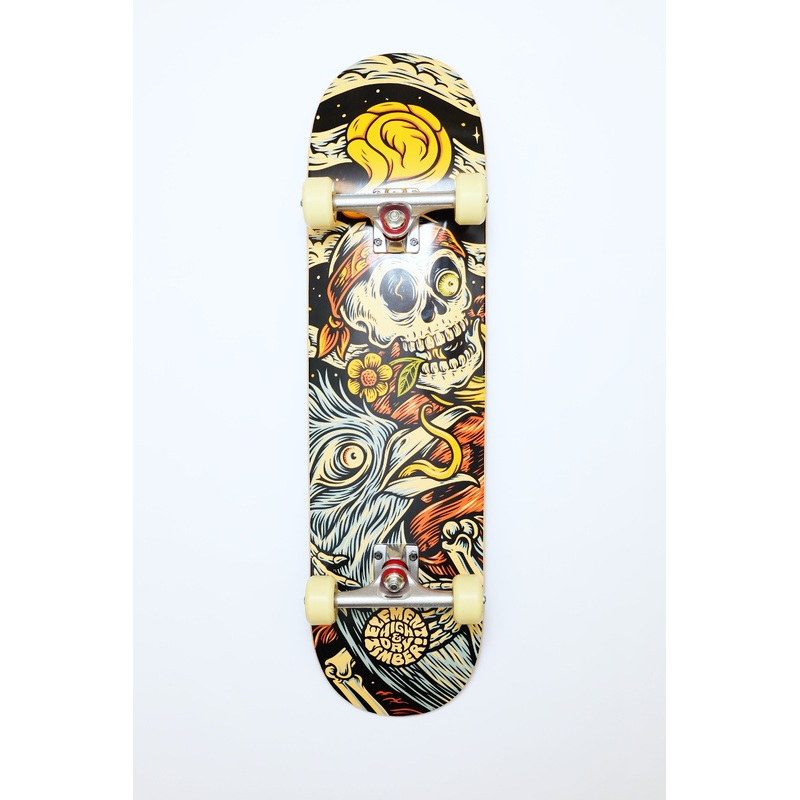Element Timber High Dry Skull skateboard Yes please! 8.25