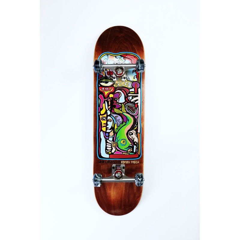 UMA 8.375″ Streams Roman Pabich skateboard Yes please! 8.375