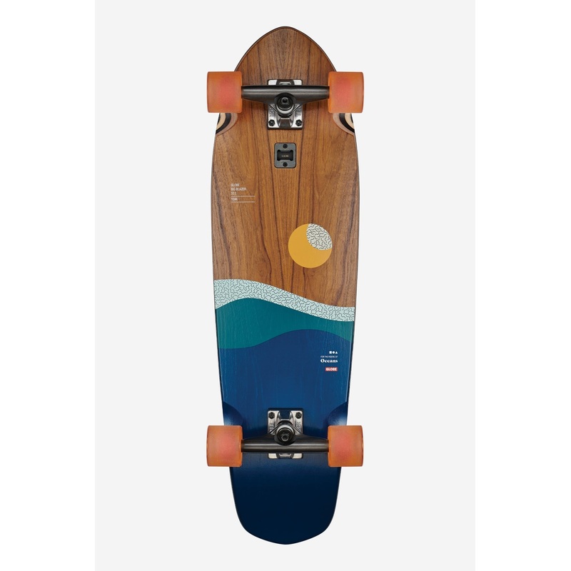 Globe Big Blazer Teak Oceans 32″ Cruiser Board 9.125