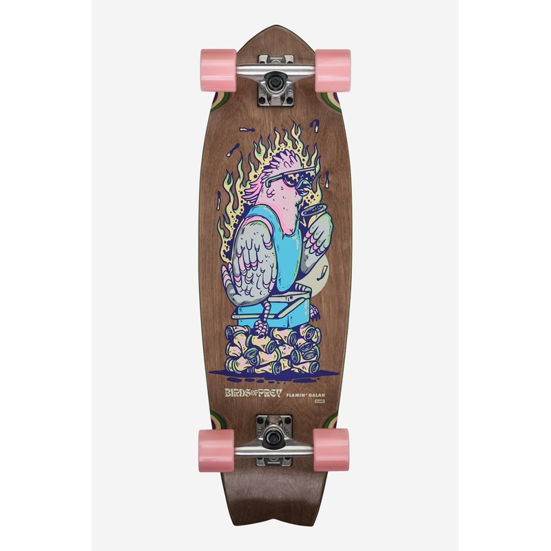 Globe Sun City Flaming Galah Cruiser Board 9.0