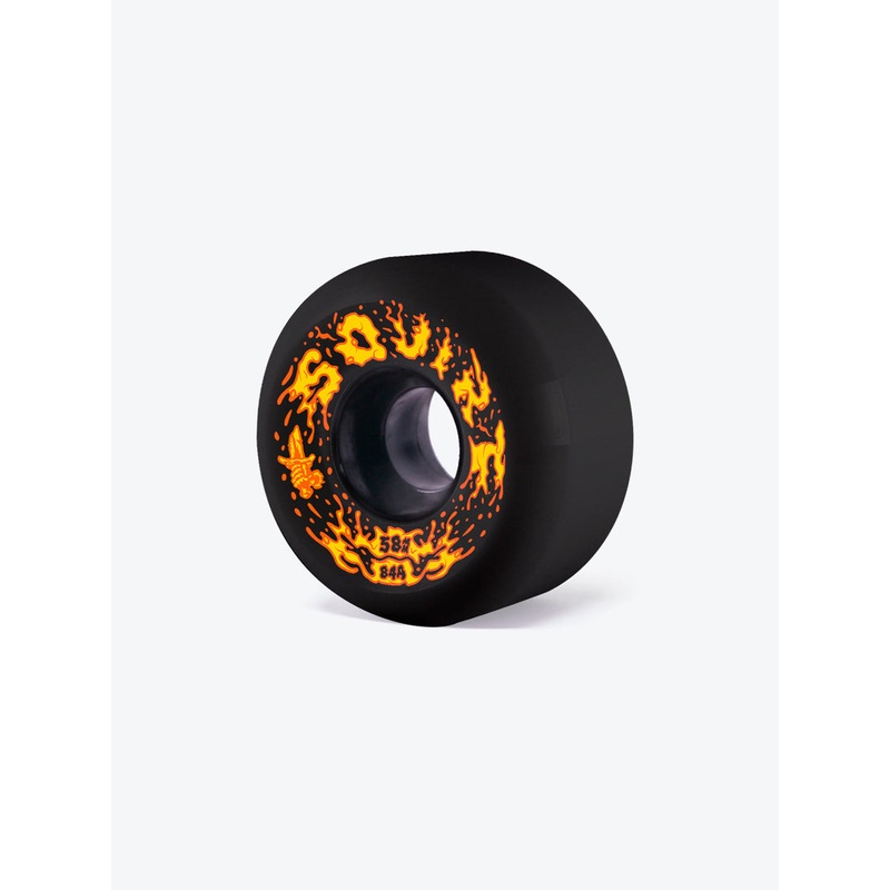 Squirt 58mm 84A Black Cruzade Skateboard wheels 58mm