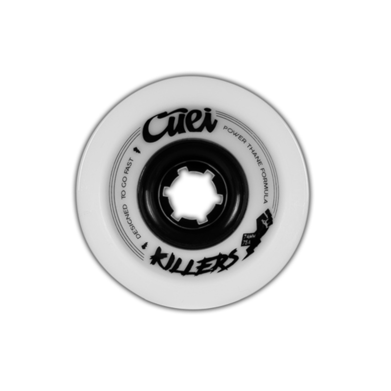 Cuei Killers Power Thane White & Grey 74mm 75a