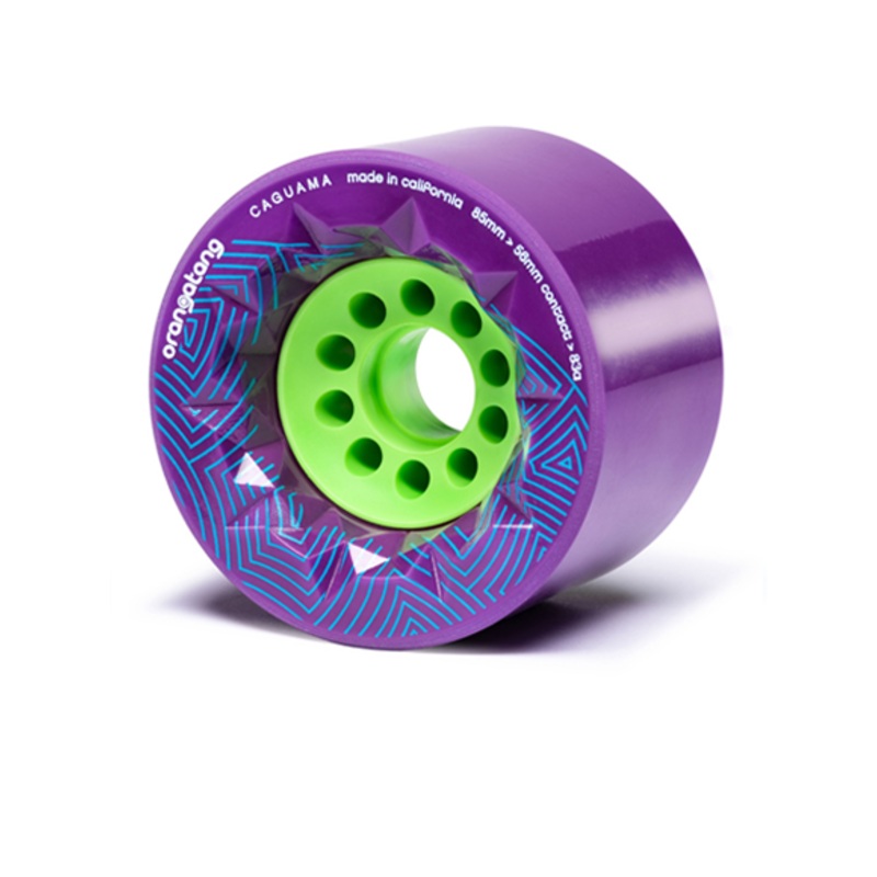 Orangatang Caguama Wheels 85mm 83a Purple