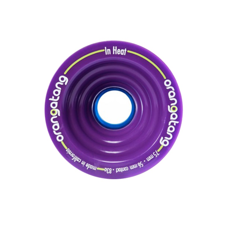 Orangatang In-Heat Wheels 75mm 83a(Purple)