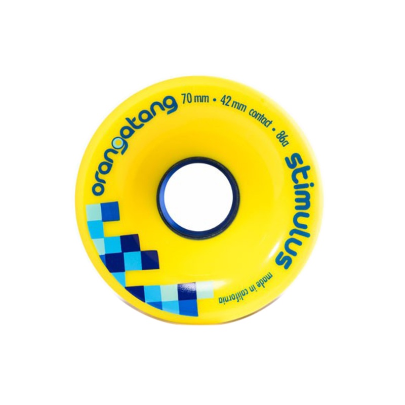 Orangatang Stimulus Wheels 70mm 86a (Yellow)