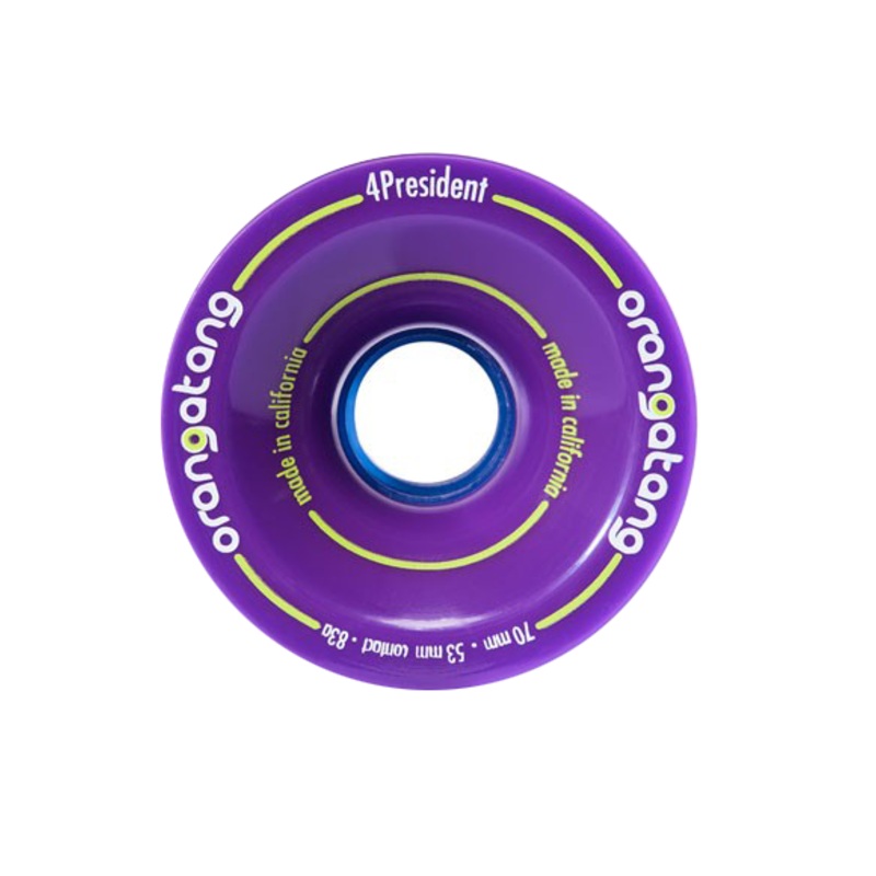 Orangatang 4 President Wheels 70mm 83a (Purple)