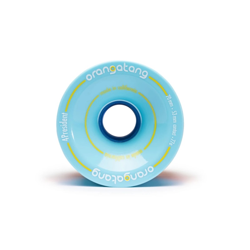 Orangatang 4 President Wheels 70mm 77a (Blue)