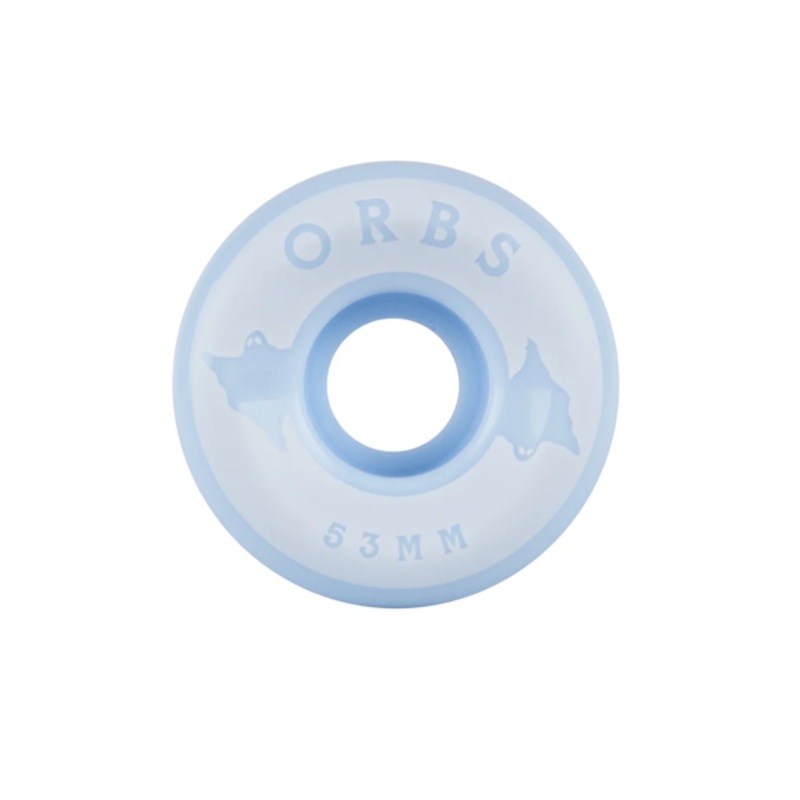 Welcome Orbs Wheels Solids Powder Blue 53mm 99a