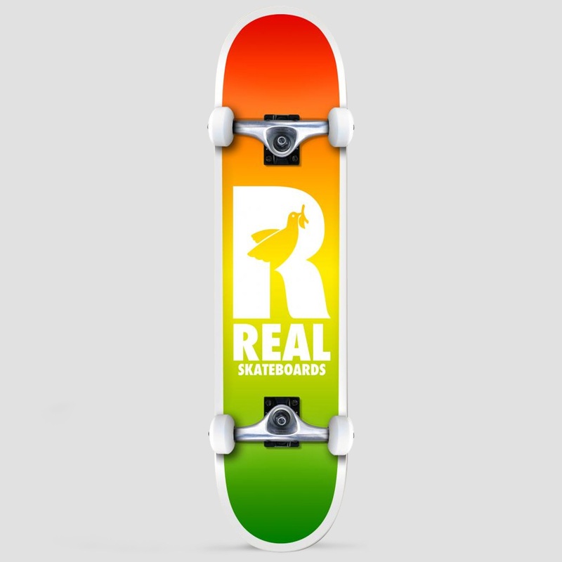 Real 7.75 Be Free Fades Complete Skateboard Multi