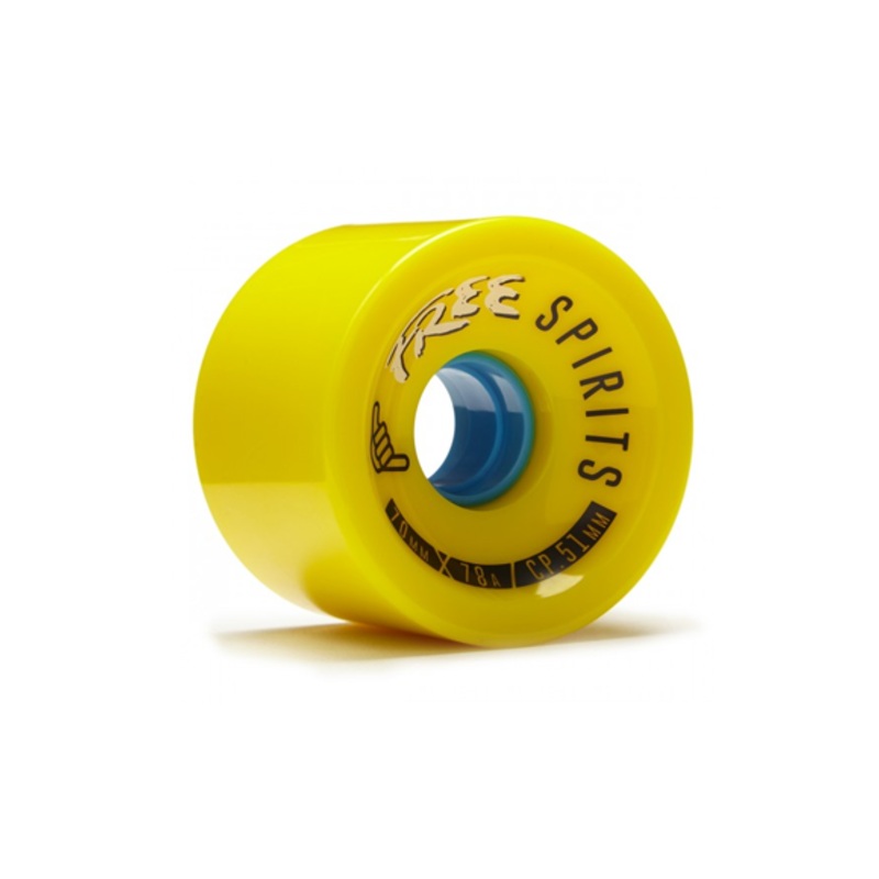 Free Wheels Spirits 70mm 78a Blue