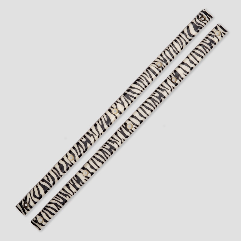 Lost Art Skateboard Rails Zebra