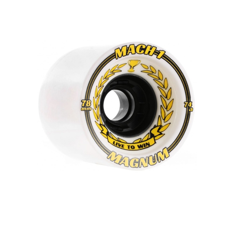 Venom Wheels Magnum Mach 1 Cannibal White 78mm Black 74a