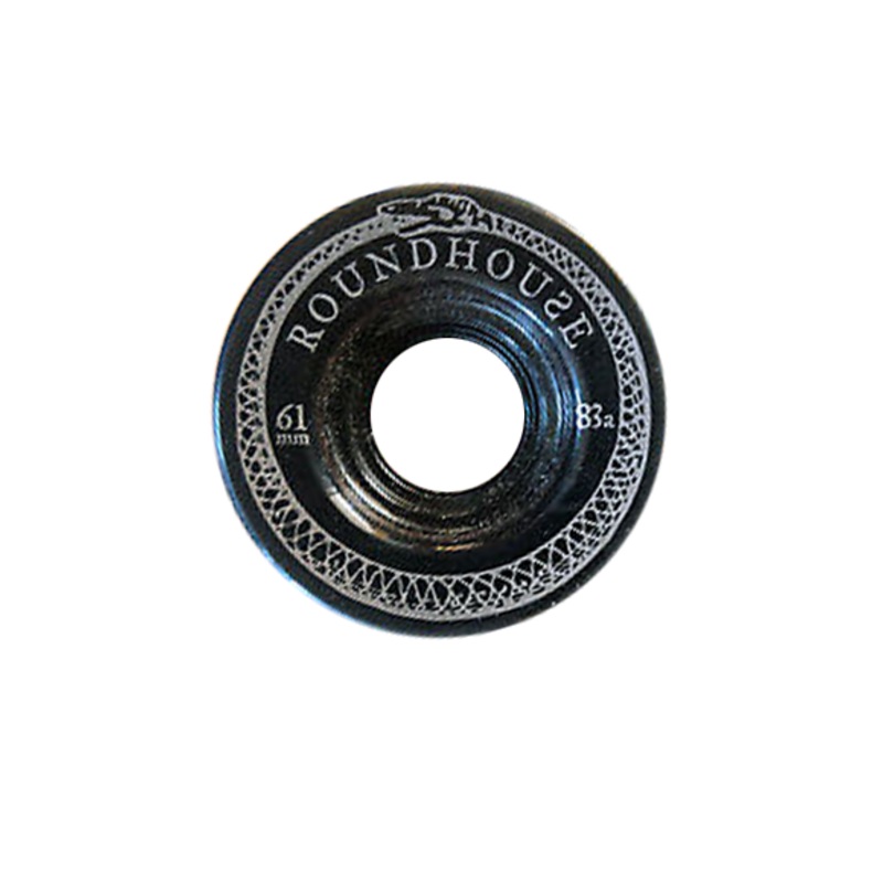 Carver Roundhouse Black Wheels 61mm 83a