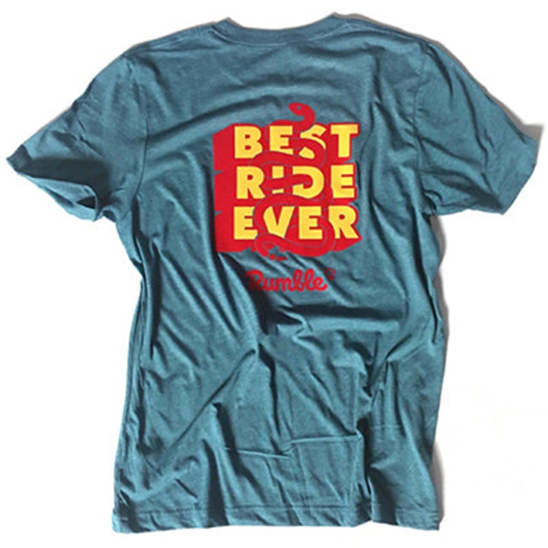 Best Ride Ever Tee S Teal