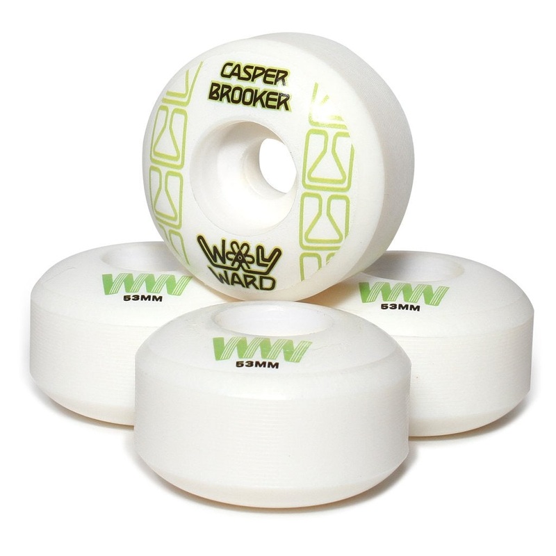 Wayward – Funnel Pro Wheel – Casper Brooker 53mm (White/Green)