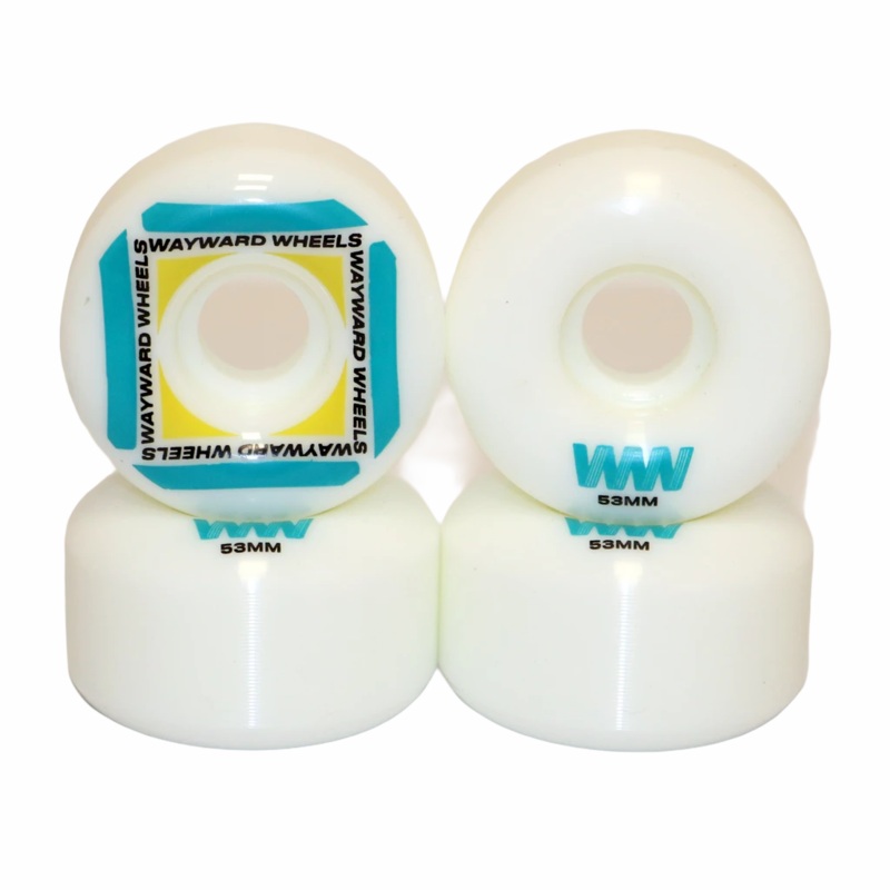 Wayward – Waypoint Wheel – 53mm (White/Green)