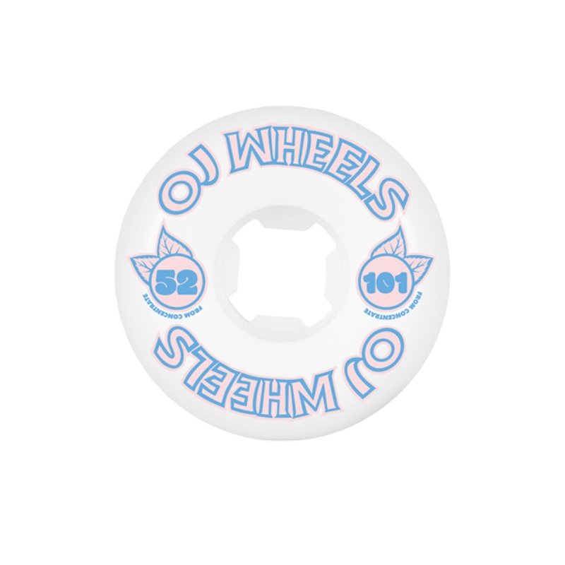 OJ Skateboard Wheels From Concentrate Hardline 101a 52mm