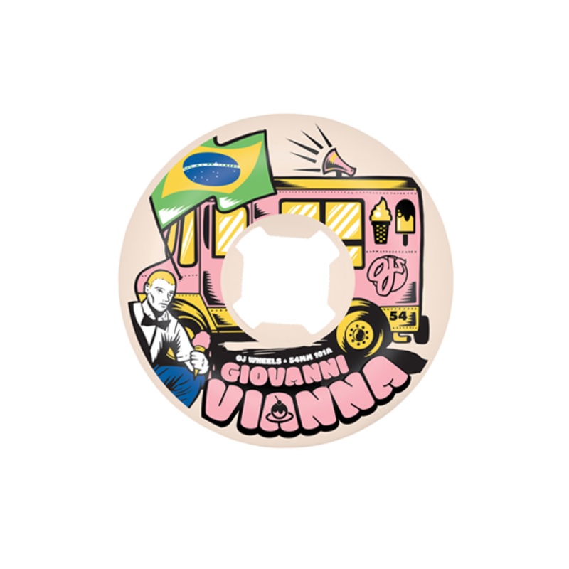 OJ Skateboard Wheels Giovanni Vianna Elite Hardline 54mm 101a