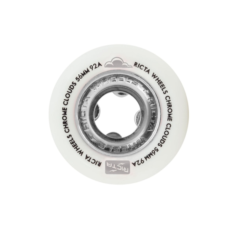 Ricta Wheels Chrome Clouds 56mm Blue, Red and Black Blue 78a