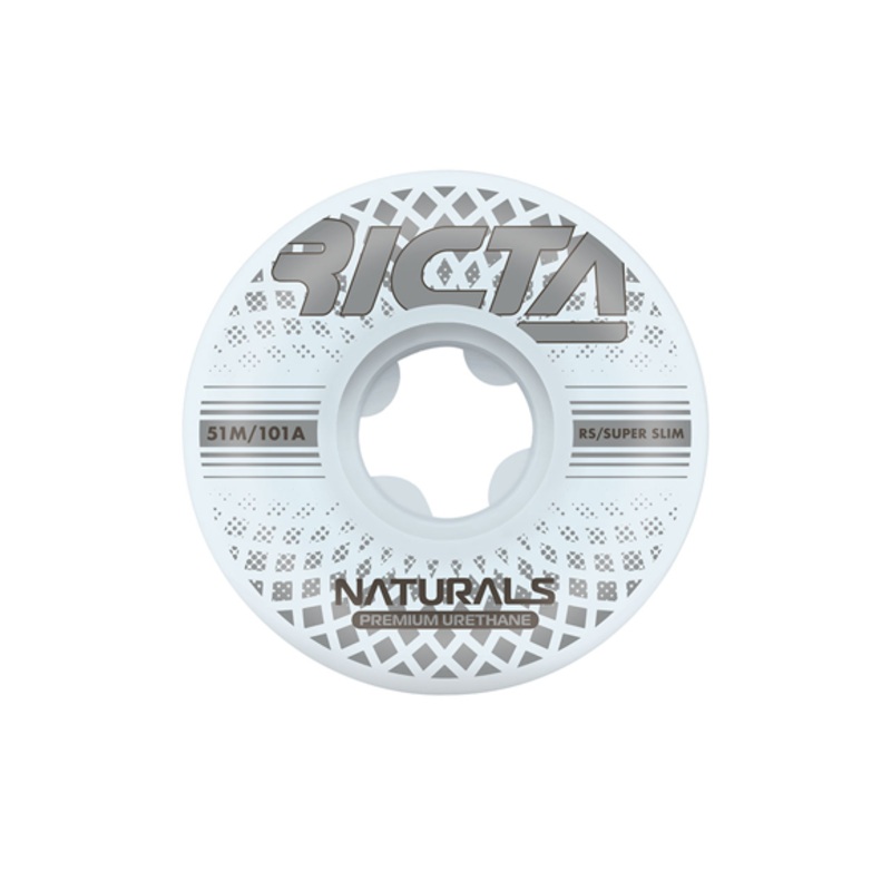 Ricta Wheels Reflective Naturals 51mm Super Slim 101a