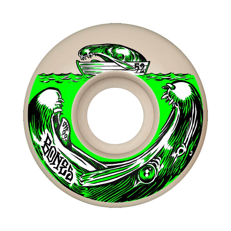 Salmon Dinner V3 Slim 99A Skateboard Wheels – White 52
