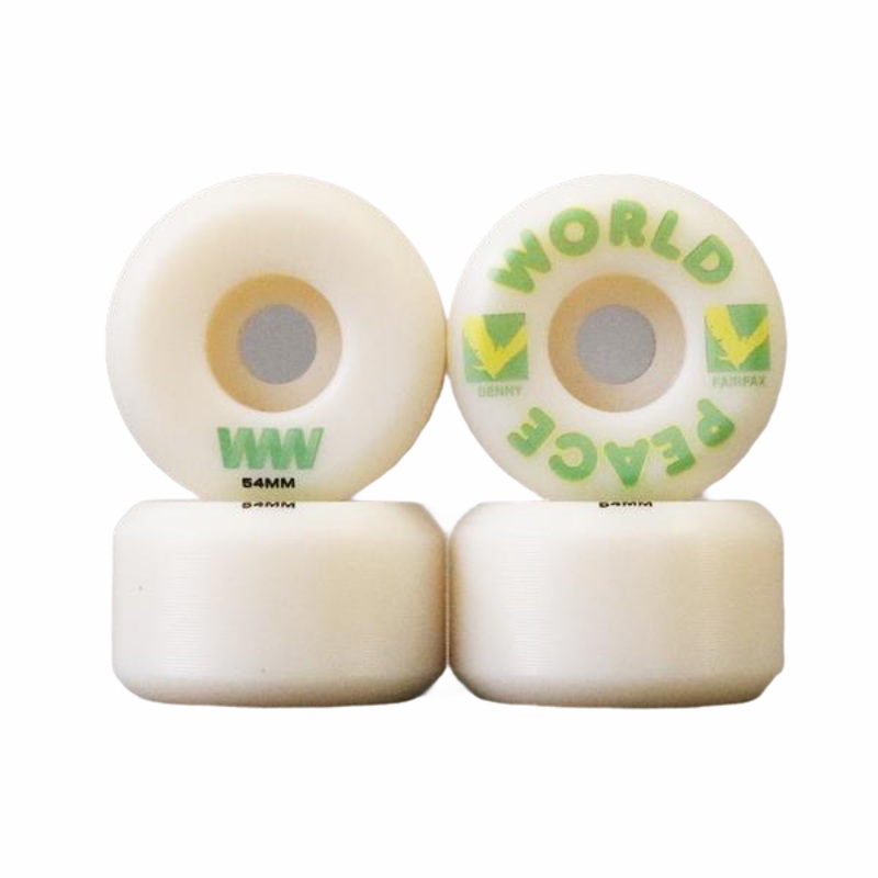 Wayward wheels – Funnel Pro Wheel – Benny Fairfax 54mm (White/Green) Wayward