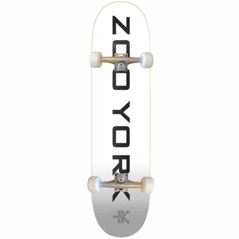 Zoo York 0G 95 Logo Block Complete Waite/Black/Grey 7.75″