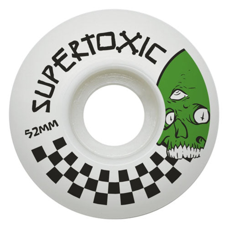 Supertoxic Loco Skull Skateboard Wheels 52mm
