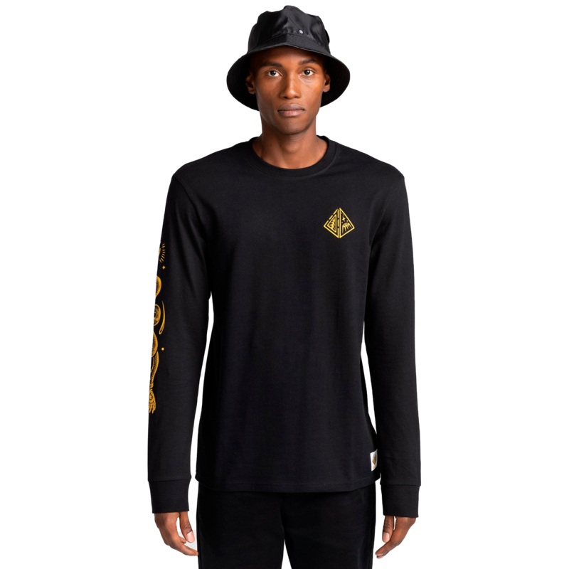 ACCEPTANCE – LONG SLEEVE T-SHIRT MEN XS Flint Black