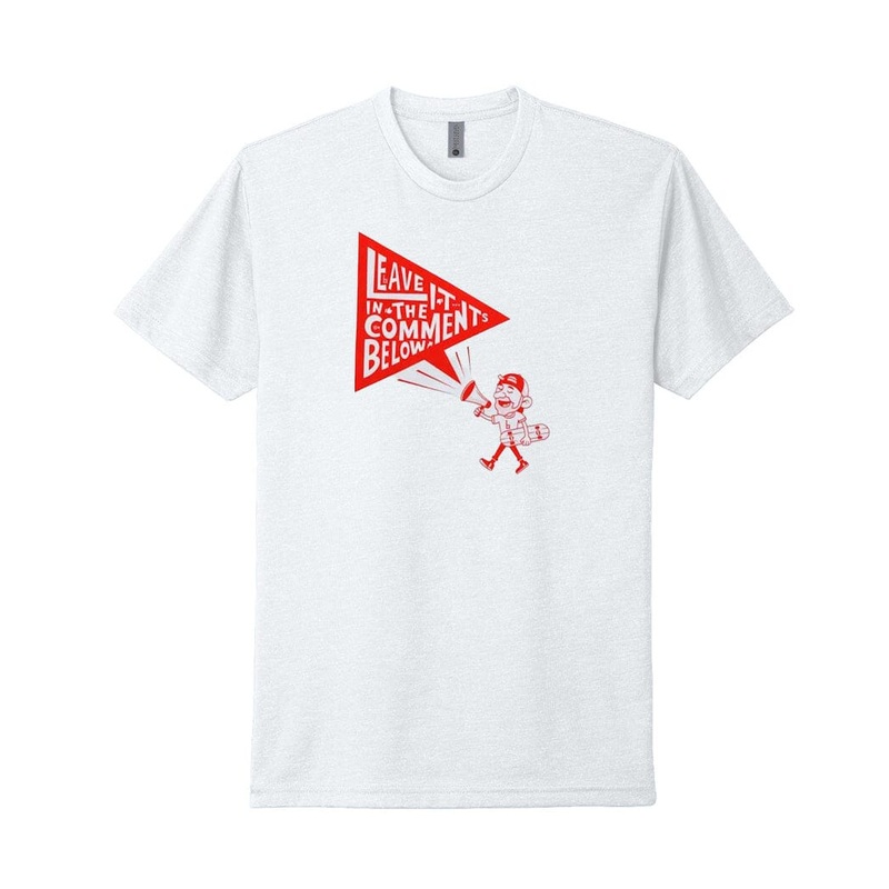 Comments Skate Tee Shirt XS