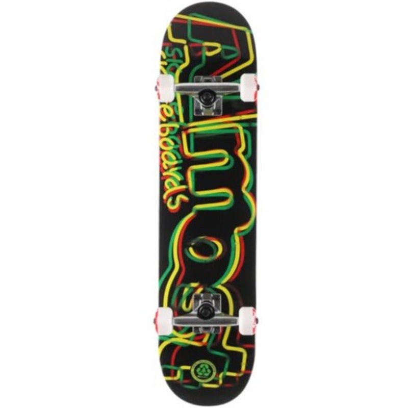 Almost Neon Rasta Complete 7.5 x 31.1