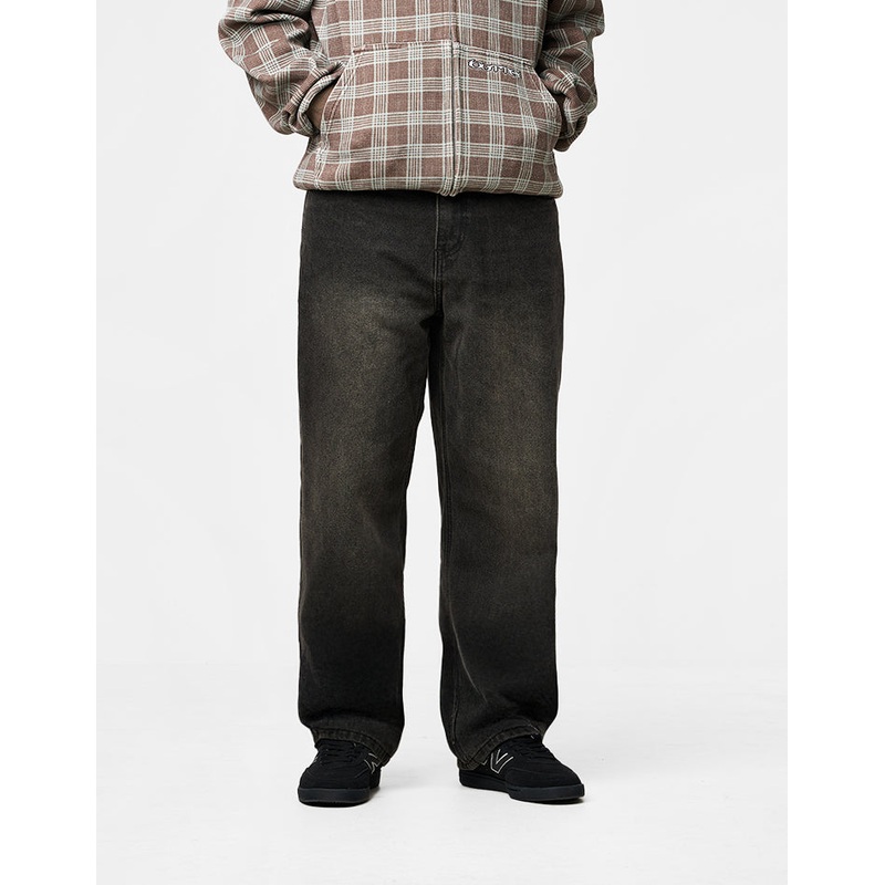 Butter Goods Racer Denim Jeans – Faded Black 28R