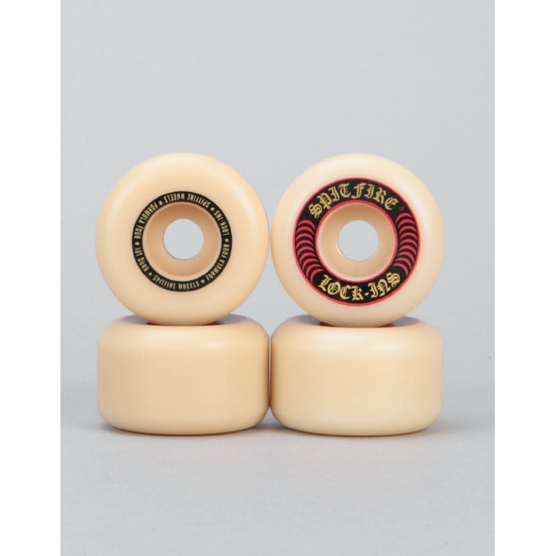 Spitfire Lock Ins Formula Four 101d Team Wheels 52mm