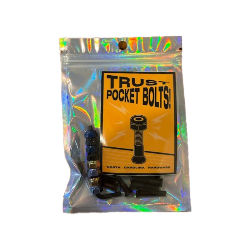 Pocket Bolts Skateboard Hardware 1″