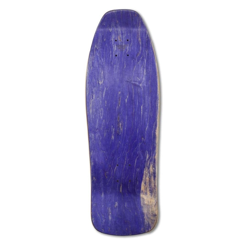 10 Inch Wide Shaped Skateboard Deck (Random Colored)
