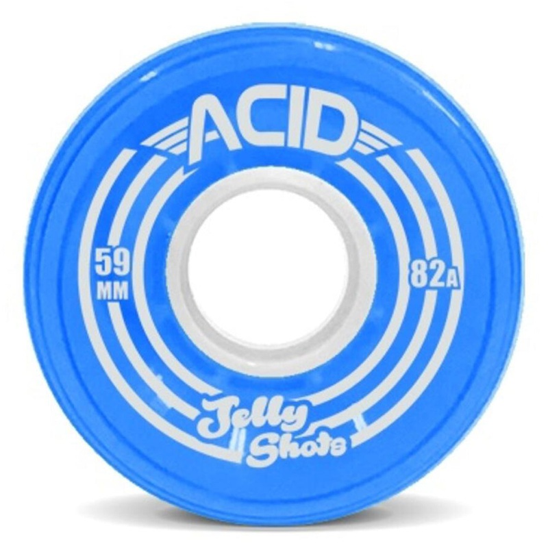 Acid Wheels – Jelly Shots – Skateboard Wheels 59mm 82A Green