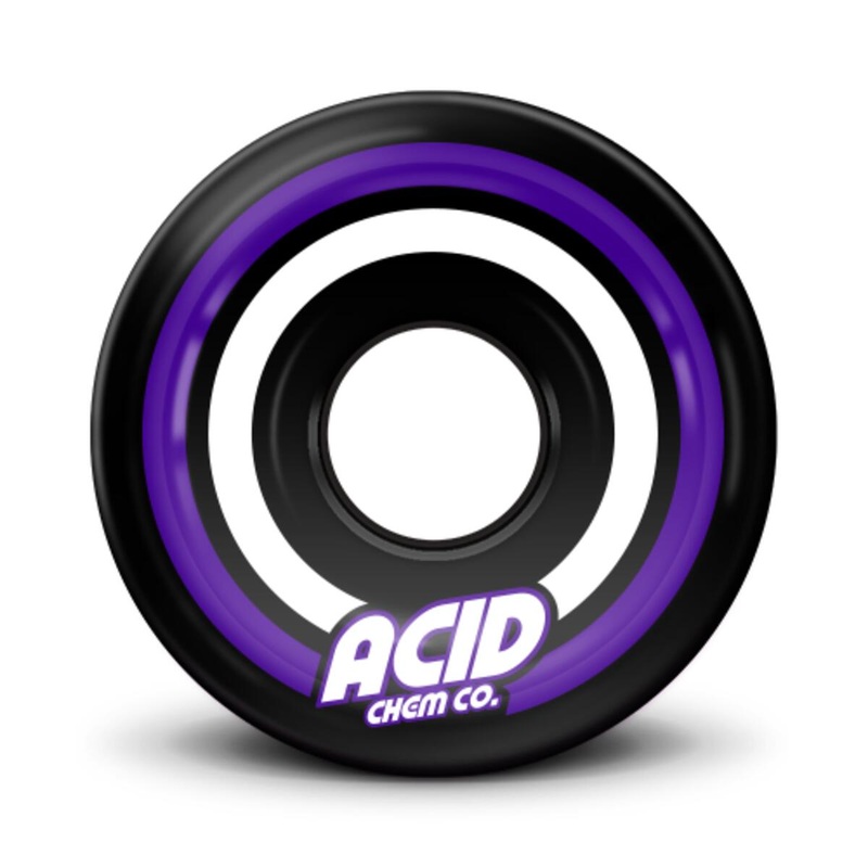 Acid Wheels – Pods Funner Formula – Skateboard Wheels 53mm 86-A White
