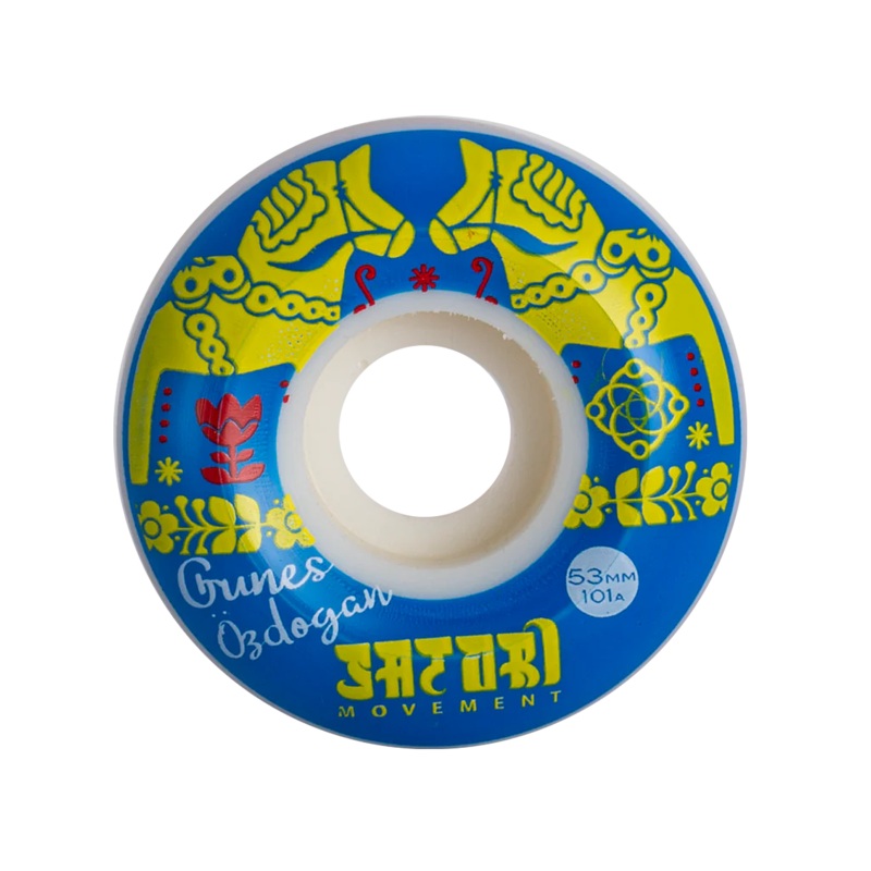 Satori –  53MM Gunes Ozdogan Dala Horse – 101a Conical – Skateboard Wheel 53mm 101a
