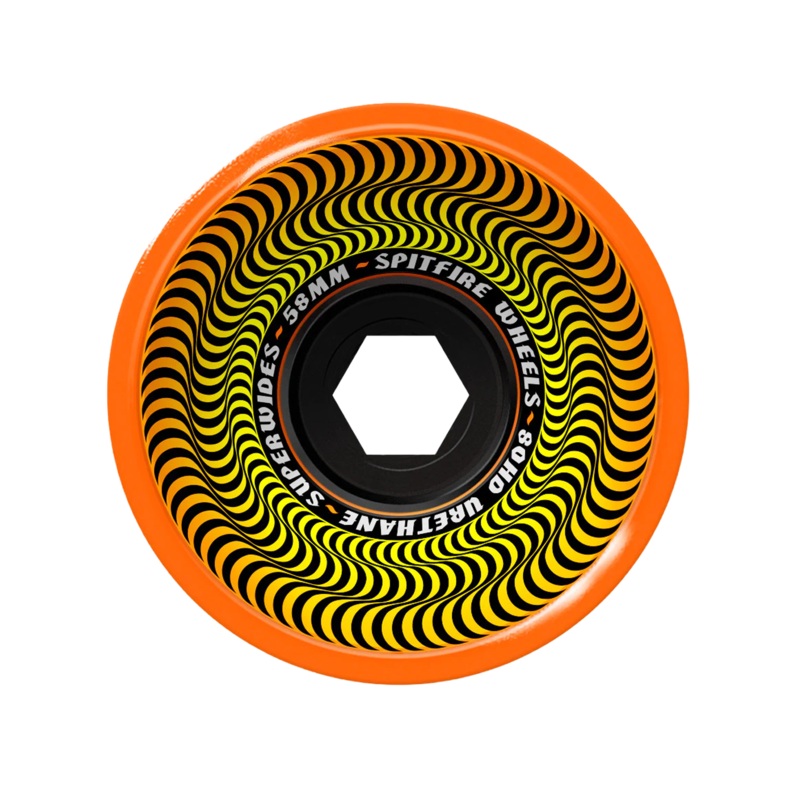 Spitfire Wheels – 80HD- 60mm – Superwwides – Skateboard Wheels 60 Ice Gray