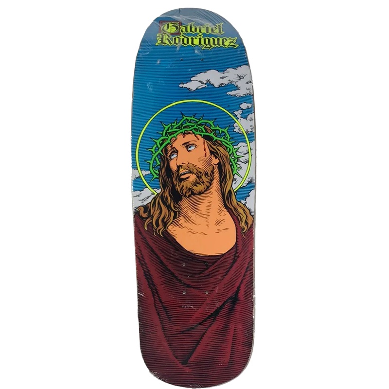 101 – Gabriel Rodriguez “Jesus” reissue – Collectable Skateboard Deck